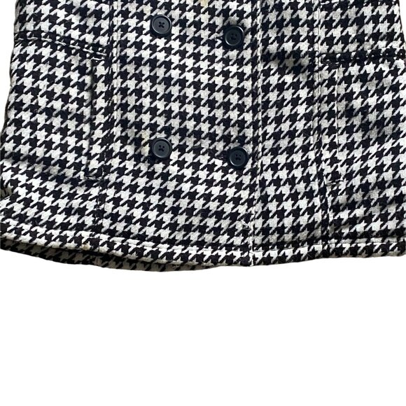 Disney Parks Mickey Mouse Houndstooth Coat Zip Off Hood-2011-Size M - Picture 6 of 9